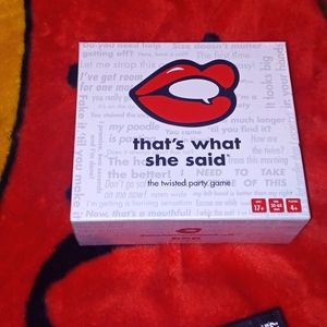 "Thats what she said" game